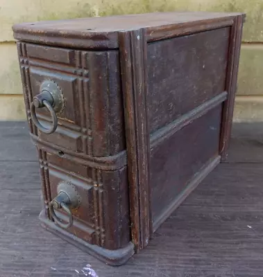 One Set Of 2 Drawers Vintage Antique Singer Sewing Machine Table Wooden Cabinets • $69.95