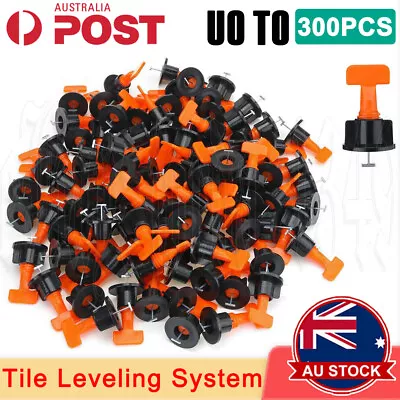 50-300X Tile Leveling System Clip Levelling Spacer Tiling Tool Floor Wall Wrench • $10.95