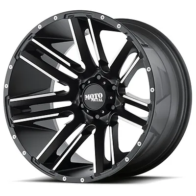 18 Black Wheels Rims FOR Jeep Wrangler JK Moto Metal MO978 18x9  MO97889050518 • $278