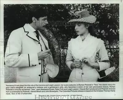 1981 Press Photo Actress Nastassia Kinski And Leigh Lawson Star In  Tess  • $19.99