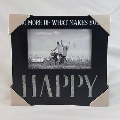 Malden International Designs  Do More Of What Makes You HAPPY  Picture Frame 4x6 • $18.88