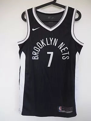NIKE  Brooklyn Nets NBA Jeremy Lin Basketball Jersey  Adult Small Black #7 • $29.98