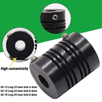 Nylon Flexible Shaft Coupling Coupler Stepper Motor 3D Printer CNC 4mm 6mm 8mm • $4.75