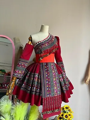 Hmong Dress Traditional Costume Outfit For Women Hill Tribe • $160