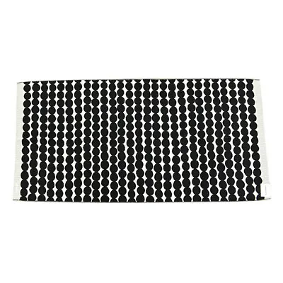 MARIMEKKO Towel RASYMATTO BATH TOWEL 70X150 CM 068759 WHITE/BLACK 190 • $68.06