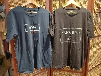 2X T-Shirt WNDRR & NANA JUDY Size L- XL Men's • $20.99
