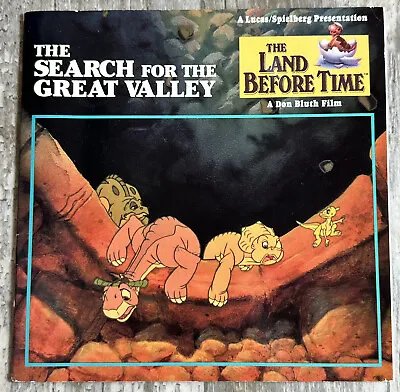 $6.07 • Buy The Land Before Time Movie Story Book 1988 The Search For The Great Valley
