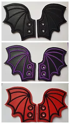 Shoe Wings Boot Wings Bat Wings Sorceress Horns Shoe-boot Gothic Accessories • £6.99