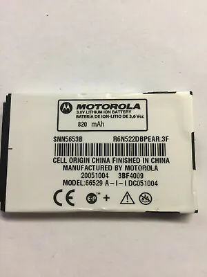 Motorola Snn5653b Oem Tested Battery For V260 V262 V265 V300 V400 V850 • $14.27