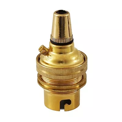 £5.50 • Buy Metal BC B22 Bayonet Cap Cord Grip Lamp Holder Vintage Retro Lampholders MLH029