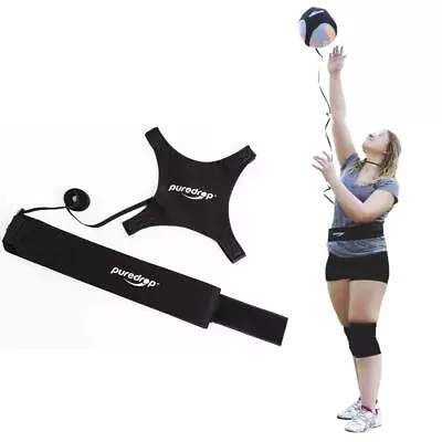 Puredrop Volleyball Training Equipment Aid Great Trainer For Solo Practice Of... • $35.19