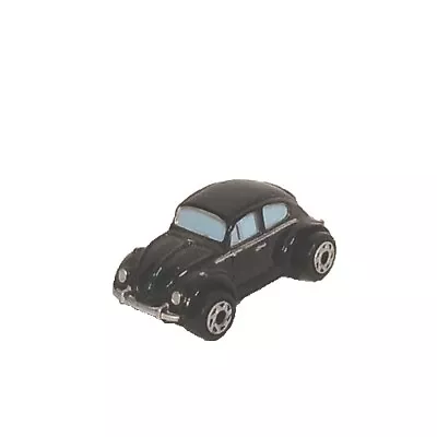 Volkswagon VW Beetle Sedan Vintage Micro Diecast Black Good Condition • $21.37