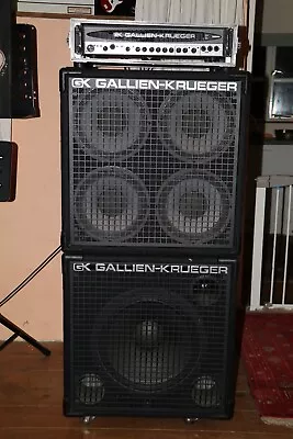 Gallien Krueger Bass Guitar  Stacked Amplifier System  G.K 700 RB- II Amplifier • £875