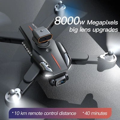 $139.99 • Buy New Drone 8K 5G Professional HD Dual Camera Obstacle Avoidance Quadcopter Toy
