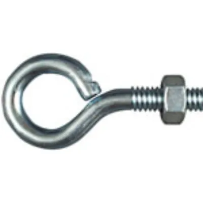 National 1/2 In X 4 In Eye Bolt W/Nut Zinc Plated N221-309 • $3.40