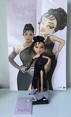 Kylie Jenner Bratz Doll - Black Evening Night Gown + Dog + Certificate + Poster • $50