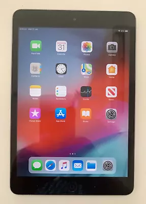 Apple IPad Mini 2 - 128GB WiFi Space Grey (A1489) ME856X/A • $160