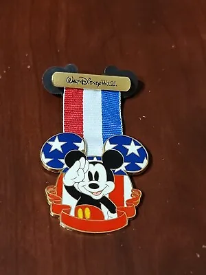 WDW Mickey Mouse Americana Medal Disney Pin 46924 • $12