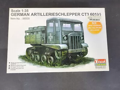 Vulcan German CT3 601(r) ArtillerieSchlepper 1/35 Kit #56005  CIB ~ T654 • $41.95