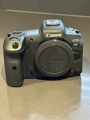 Canon EOS R5 Full Frame Mirrorless Camera Body Only Boxed Battery & Charger RF • £2300
