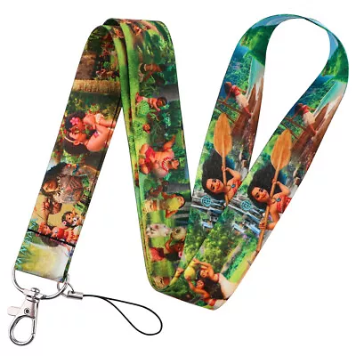 Moana Cartoon Movie Princess Characters Themed ID Badge Holder Lanyard • $5.99