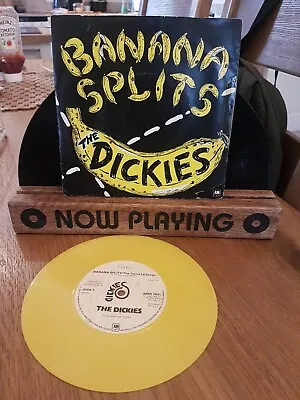 £6.95 • Buy THE DICKIES Banana Splits 7  YELLOW Vinyl 1979 A1/B3 Press A&M