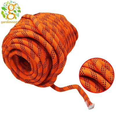 100' Double Braid Polyester Rope Rigging Rope 1/2  6180lbs Breaking Strength • $32.11