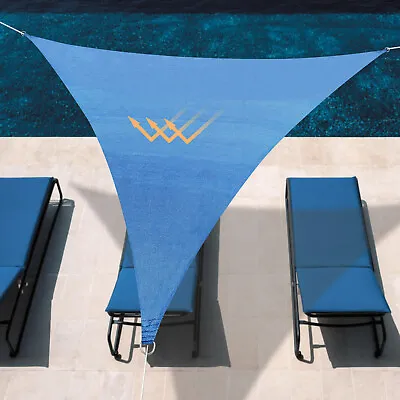 12'x12'x12' Equilateral Triangle Sun Shade Sail Canopy Awning Patio Pool Cover • $12.35
