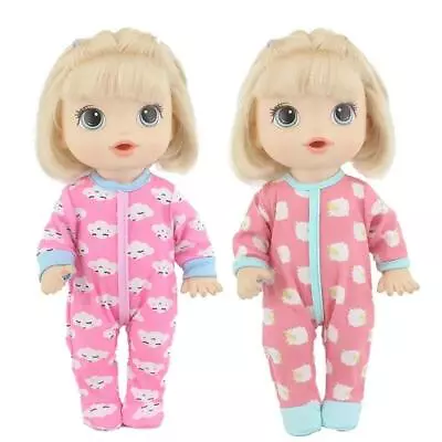 2024 Doll Clothes Suit For 12 Inch 30cm Baby Alive Doll Toys Crawling Doll Acces • $8.99