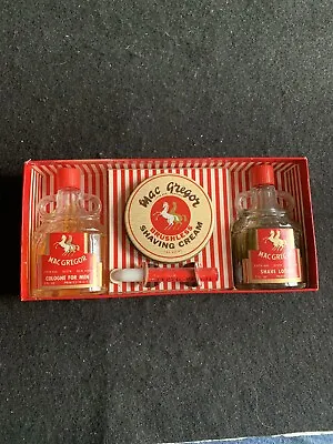 Vintage Mac Gregor Men's Shaving Cream Shave Lotion Kit • $14