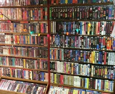 £11.99 • Buy DVD BLU-RAY VHS Bundle - Original Classic RARE - All Genres - Movies Shows Etc