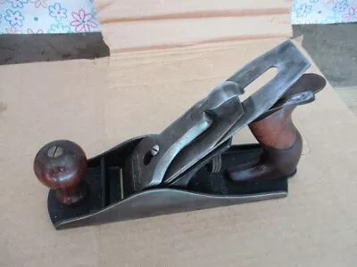 VINTAGE/ANTIQUE STANLEY SWEETHEART BAILEY No. 4 WOOD PLANE 4/19/1910 • $33