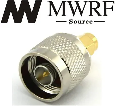 N Male Plug To SMA Male Jack RF Connector Adapter US Based And Fast Shipping • $6.25