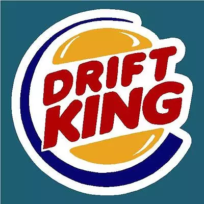 Drift King Jdm Sticker Decal Jdm Rally Drift Illest Fatlace Stance Jdm Stickers • $5.50