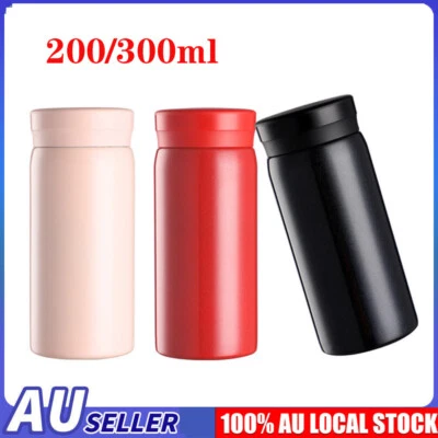 Thermos Cup Coffee Mug Stainless Steel Water Bottle Insulated Bottle 200/300ml • $15.03