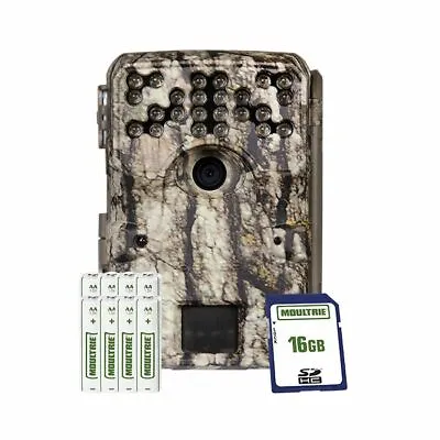 Moultrie A900 Game Camera Bundle MCG-14001 SD Card Batteries • $79.99