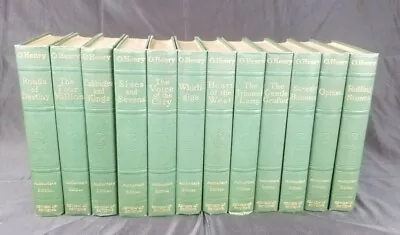 O. Henry Complete Collection 12 Volume Set 1918 Doubleday Page & Co. • $145