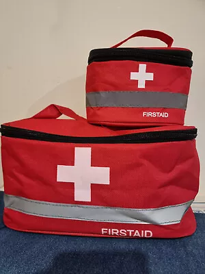 First Aid Bag First Aid Kit Medical Bag - Set Of 2 Bags - 1 X Large And 1 Small • $25.99