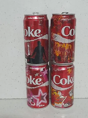 Coca Cola Cans Music Collector Series - Australian Special Edition 2003 • $20