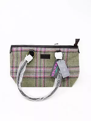 Marton Mills Co. Ltd. Natalie Classic Tote Bag Meadow British Wool Tweed NWT • $51.51
