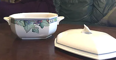 VILLEROY & BOCH PASADENA SOUP TUREEN WITH LID Excellent Condition • $85