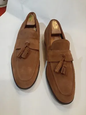 Zara New York Men Tassel Suede Leather Moccasin Slip On Dress Shoes New 10.5 • $98