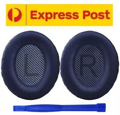 Bose QC35 Ear Pads Cushions Earpads QuiteComfor QC35/QC35 Ii/QC25 Midnight Blue • $38.38