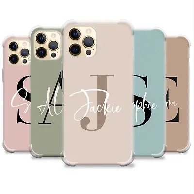 Personalised Phone Case Shockproof Name Silicone Cover For IPhone 15 14 13 12 7 • £6.29