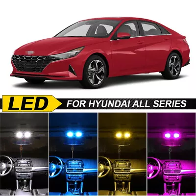 LED Interior Light For Hyundai Tucson Santa Fe Accent Elantra IONIQ Sonata Kona • $11.88