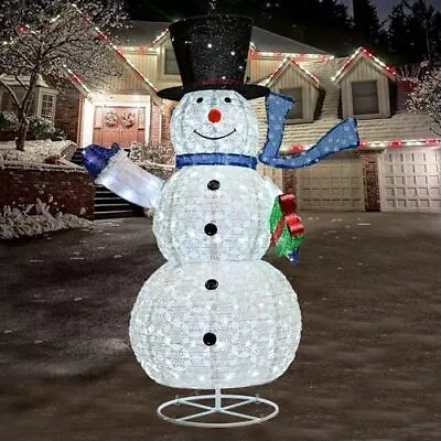 5FT Lighted Christmas Snowman Decorations LED Light For Outdoor Indoor Home O... • $121.86