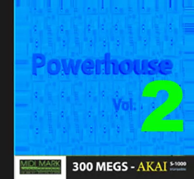 Midi Mark Power House Vol. 2 For Akai S1000 S-1000 • $151.02