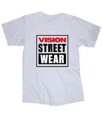 Vision Street Wear Logo Skateboarding California Repo 80's Skate Surf • $15.95