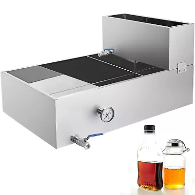 Maple Syrup Boiling Pan 18 Size Sap Evaporator Tig Welded Sliver Stainless Steel • $239.89