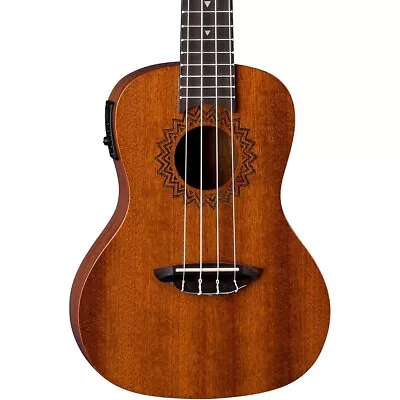 Luna Guitars Vintage Mahogany Concert Acoustic-Electric Ukulele Satin Natural • $129